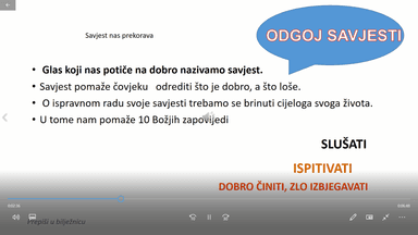Savjest-video lekcija KV OŠ 7