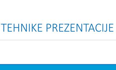 Tehnike prezentacije