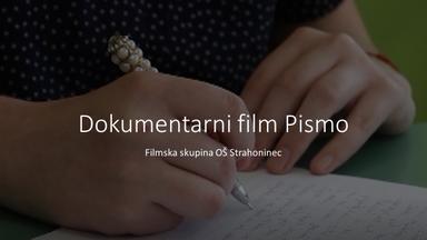 Dokumentarni film Pismo 