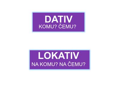 Dativ i lokativ