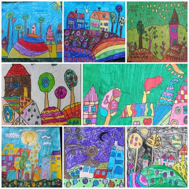 Slikamo kao Karla Gerard - LK - osnovne i izvedene boje.