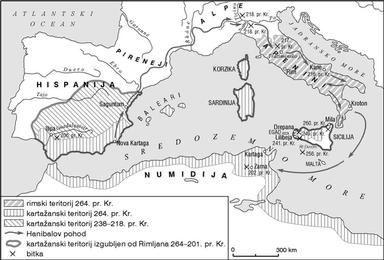 Razvoj Rima, njegova teritorijalna ekspanzija i proces propadanja
Rim gospodar svijeta
