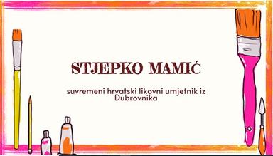 Stjepko Mamić- suvremeni likovni umjetnik