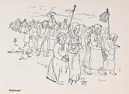 Miroslav Krleža, Predgovor Podravskim motivima Krste Hegedušića