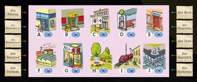 Plätze in der Stadt 