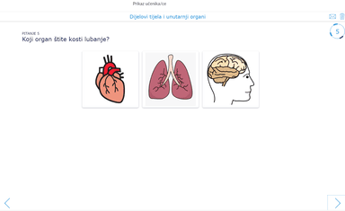 Dijelovi tijela i unutarnji organi -kviz