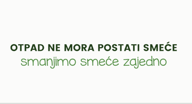 Video - Otpad ne mora postati smeće