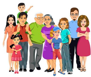 Los colores y la familia