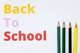 Back to school vocabulary 