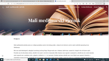 Mali međimurski rječnik