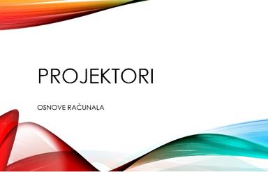 Projektori
