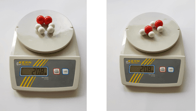 Zakon o očuvanju mase - radni list za učenike sedmog razreda redovnog programa uz prilagodbu (Down sindrom)