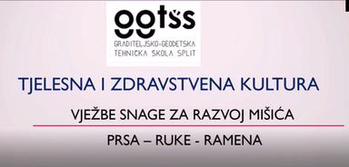 Vježbe snage za razvoj mišića prsa-ruke-ramena