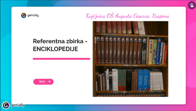Knjižnica - korištenje enciklopedije (KIMOO - 3. razred)