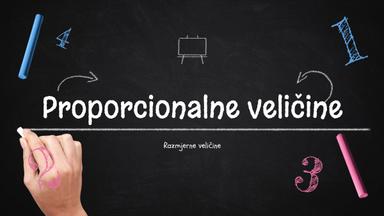 Proporcionalne veličine