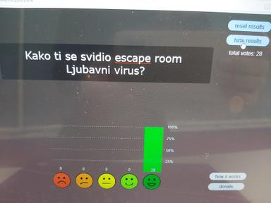 Escape room Ljubavni virus