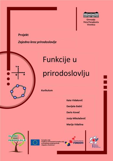 Funkcije u prirodoslovlju - kurikulum fakultativnog predmeta