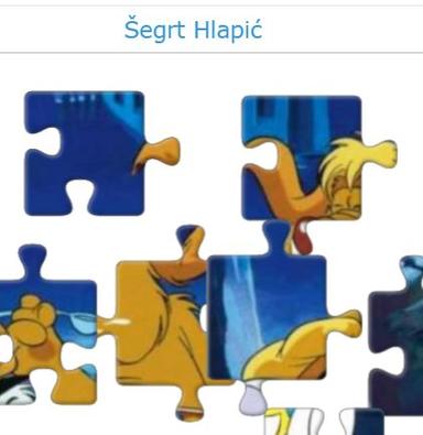 Slagalica Šegrt Hlapić