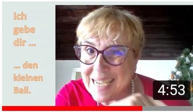 Adjektivdeklinationen und Pantomime