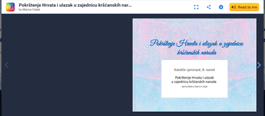 Pokrštenje Hrvata i ulazak u zajednicu kršćanskih naroda-e-knjiga-scenarij poučavanja