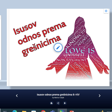 Isusov odnos prema grešnicima-scenarij poučavanja KV 8 r 2 sata