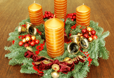 Glückliche Adventszeit