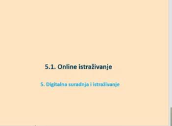 Online istraživanje, 6. razred