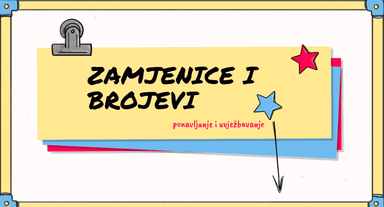 ZAMJENICE I BROJEVI