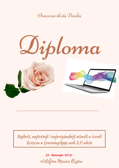 Diploma - puzzle