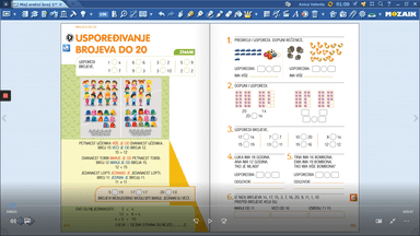 Uspoređivanje brojeva do 20