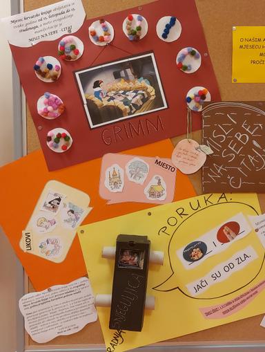 Snjeguljica : dvosat u školskoj knjižnici