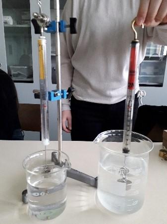 Eksperimentalno određivanje gustoće tekućine primjenom Arhimedova zakona