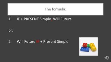 Kondicionalne rečenice - 1.tip