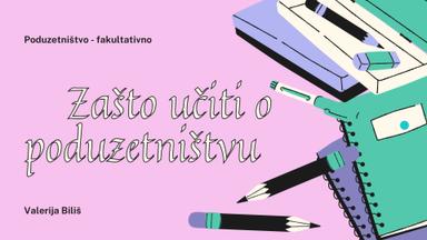 Poduzetnost kao ključna kompetencija