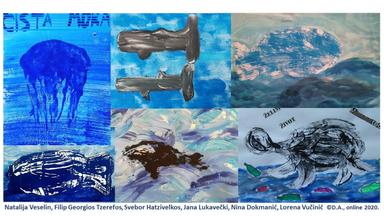 Autorska metodička koncepcija online nastave likovne kulture  - izložba 