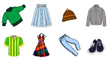 NJEMAČKI JEZIK 5 Wie ist die Kleidung?