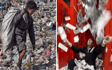 Nejednakost raspodjele i razvijenost gospodarstva, 
Apsolutno i relativno siromaštvo