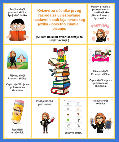 Početno čitanje i pisanje - 1. razred