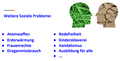 Sensibilisierung für soziale Fragen