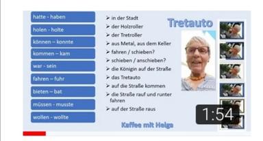 Kaffee mit Helga: Tretauto