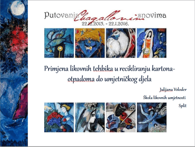 Primjena likovnih tehnika u recikliranju kartona