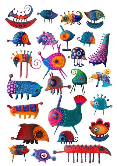 Čudesne zvijeri - Tema bestijarija u nastavi crtanja i slikanja