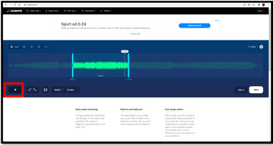 uputa - Online audio i video cutter