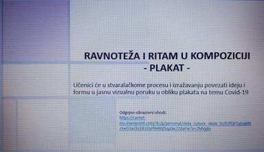 Likovna kultura, 7. razred - Ravnoteža i ritam u kompoziciji