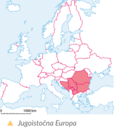 Zadaci za ponavljanje cjeline Jugoistočna Europa