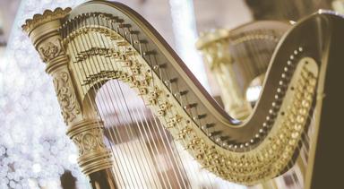 Trzaća glazbala: lutnja, mandolina i harfa