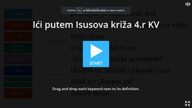 IĆI PUTEM ISUSOVA KRIŽA KV OŠ 4 r-digitalni zadatak
Kv OŠ 4r