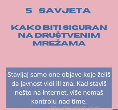 5 savjeta kako biti siguran na društvenim mrežama