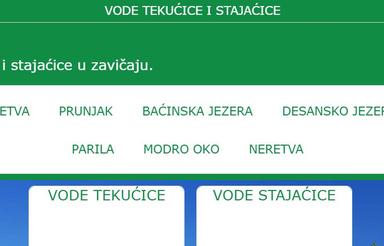 Kviz - Vode tekućice i stajaćice