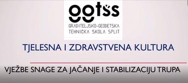 Vježbe za aktivaciju i jačanje mišića trupa